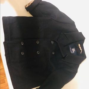 Toddlers Burberry wool coat